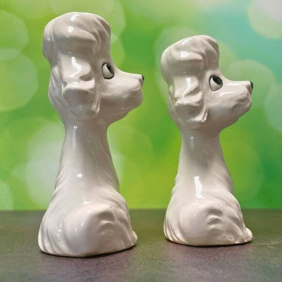 Vintage 1950s Poodle Salt & Pepper Shakers! Great condition. - Picture 5 of 7